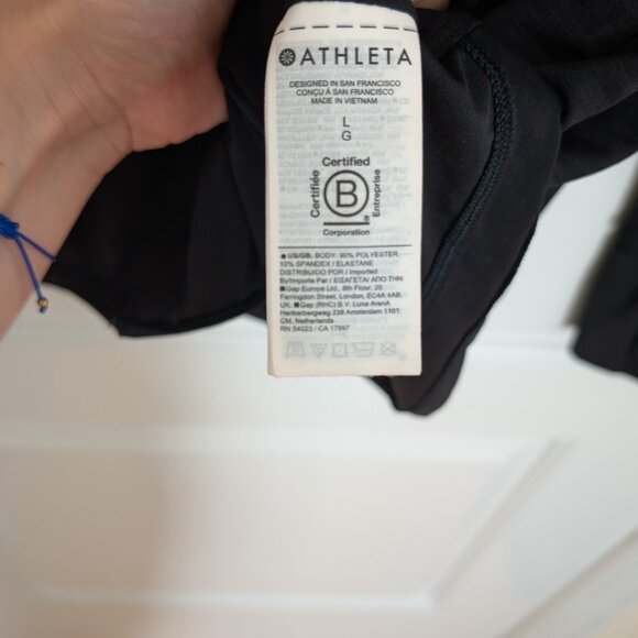 Athleta Light Weight Zip Hooded Athletic - Large - Picture 10 of 11